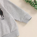 Long Sleeve Country Charm Cows Baby Set