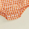 Fly Sleeve Vintage Halloween Baby Romper