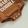 Brown Gobble Baby Bodysuit   