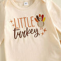 Long Sleeve Little Turkey Solid Pants Baby Set