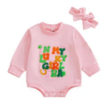 In My Lucky Girl Era Baby Bodysuit Pink 0-3 M