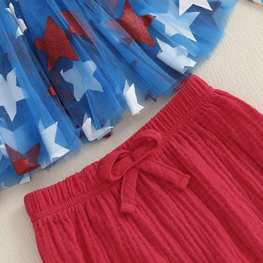 USA Glittery Stars Toddler Set