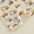 Sleeveless Little Builder Baby Romper Rompers The Trendy Toddlers 
