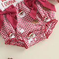 Sorry Santa Christmas Baby Romper Rompers The Trendy Toddlers 