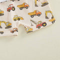 Short Sleeve Mama's Boy Excavator Toddler Set Sets The Trendy Toddlers 