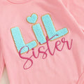 Long Sleeve Lil Sister Baby Set   