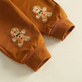 Long Sleeve Gingerbread Toddler Set Sets The Trendy Toddlers 