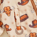 Western Zipper Hooded Toddler Jacket