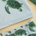 Long Sleeve Turtle Toddler Swimsuit