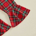 Merry And Bright Plaid Pants Toddler Set Sets The Trendy Toddlers 