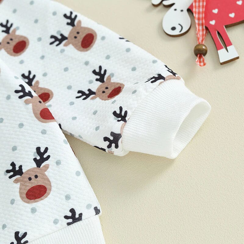 Christmas Fawn Baby Set   