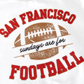 San Francisco Football Baby Sweatshirt   