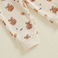Long Sleeve Cutest Pumpkin Waffle Toddler Set