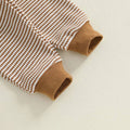 Long Sleeve Turkey Striped Baby Set