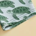 Long Sleeve Turtle Toddler Swimsuit