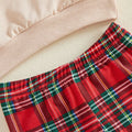 Merry And Bright Plaid Pants Toddler Set Sets The Trendy Toddlers 