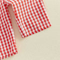 Long Sleeve Fire Truck Collar Toddler Set