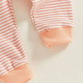 Long Sleeve Striped Goose Baby Set