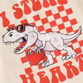 I Steal Hearts Dino Toddler Tee