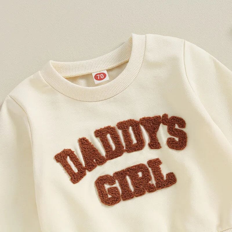 Daddy's Girl Solid Baby Set   