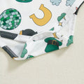 St. Patrick's Day Suspender Skirt Baby Set