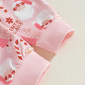 Christmas Vibes Pink Baby Set   