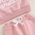 Long Sleeve Miss Steal Your Snacks Toddler Set