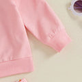 Long Sleeve Daisy Flared Pants Toddler Set