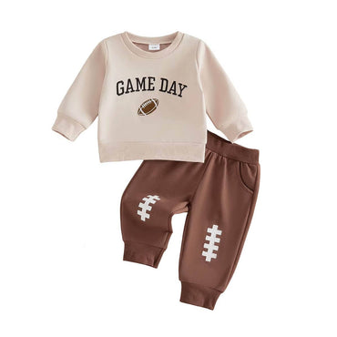 Long Sleeve Game Day Baby Set Sets The Trendy Toddlers 