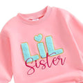 Long Sleeve Lil Sister Baby Bodysuit Bodysuit The Trendy Toddlers 