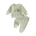Long Sleeve Fishing Striped Baby Set Sets The Trendy Toddlers Green 3-6 M 