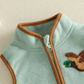 Fleece Zip Up Duck Toddler Vest