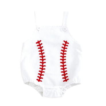 Baseball Baby Romper   