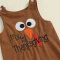 Long Sleeve My First Thanksgiving Baby Set