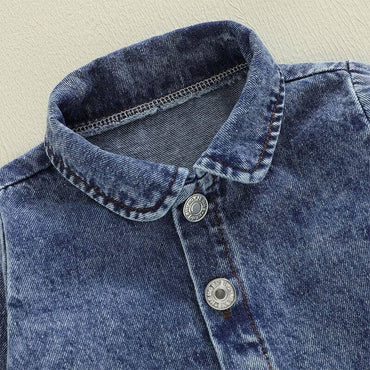 Long Sleeve Jean Toddler Jacket