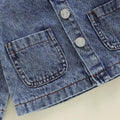 Long Sleeve Jean Toddler Jacket