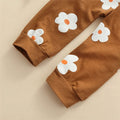 Brown Daisy Toddler Set   
