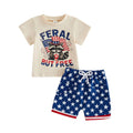 Short Sleeve Feral But Free Baby Set Sets The Trendy Toddlers 