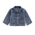Long Sleeve Jean Toddler Jacket