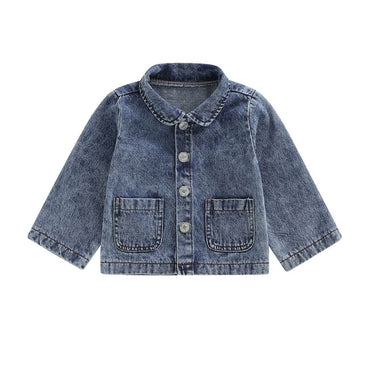 Long Sleeve Jean Toddler Jacket