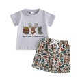 Short Sleeve Hunting Baby Set