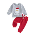 Long Sleeve Christmas Santa Baby Set Sets The Trendy Toddlers 