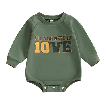 Packers Love Baby Bodysuit Bodysuit The Trendy Toddlers Green 9-12 M 