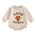 Long Sleeve Little Turkey Baby Bodysuit   