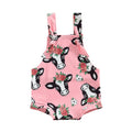 Pink Floral Cow Baby Romper Rompers The Trendy Toddlers 