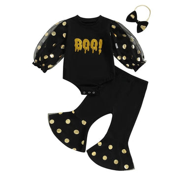 Spooky Boo Halloween Baby Set   