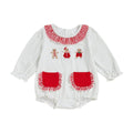 Long Sleeve Gingerbread Baby Romper