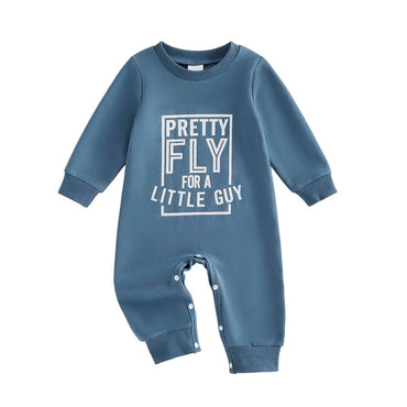 Pretty Fly For A Little Guy Baby Jumpsuit