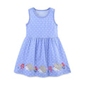 Sleeveless Dot Hedgehogs Toddler Dress   