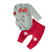 Valentine's Day Gentleman Baby Set   